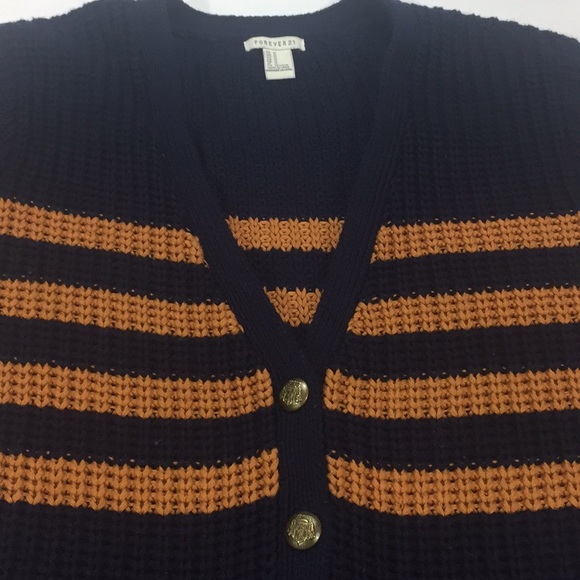 💋4/$25 Forever 21 Chunky sweater cardigan - Picture 3 of 8